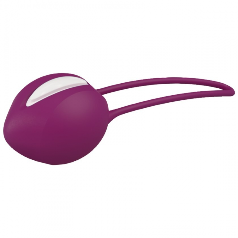 Fun Factory Smartball Uno Kegel Excerciser - White & Grape